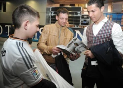 Nhờ Ronaldo, một cậu bé bất tỉnh 3 tháng bỗng dưng tỉnh lại