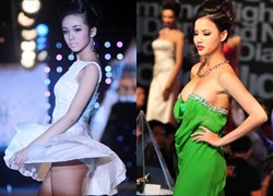 Những tình huống bi hài trên catwalk mẫu Việt