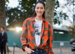 Phối đồ chất và cá tính như chân dài số 1 châu Á Liu Wen