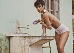 Rihanna bán nude táo bạo trên tạp chí Vogue