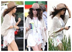 Selena Gomez diện váy ngắn sexy đi hẹn hò Justin Bieber