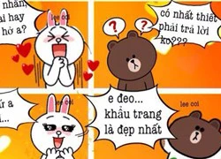 Siêu chế: Gấu Brown và thỏ Cony (P35)