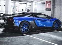 Siêu xe Lamborghini Aventador bọc da rắn