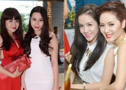 Tăm tia các cặp chị em xinh đẹp trong showbiz Việt