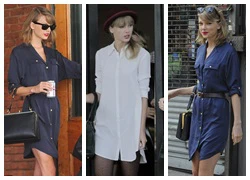 Taylor Swift gây sốt với mốt thời trang không quần