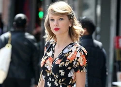 Taylor Swift lộng lẫy như công chúa giữa đường phố