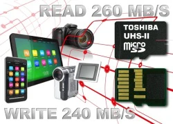 Thẻ microSD có tốc độ đọc/ghi nhanh nhất thế giới