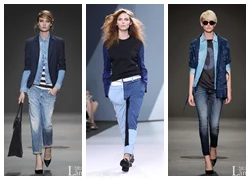 Thêm những bộ cánh denim đúng chất phố hè 2014