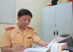 Thượng úy giỏi phát hiện xe gian