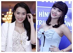 Trang Nhung, Hải Băng gợi cảm dự họp báo