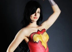 Wonder Woman hút hồn trong nghệ thuật Body painting