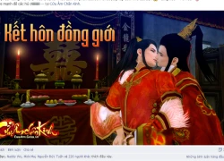 Xôn xao game online cho phép người chơi kết hôn đồng giới