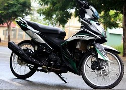 Yamaha Exciter độ phong cách bụi bặm ở Trà Vinh