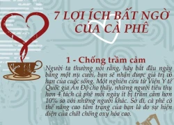 7 lợi ích bất ngờ từ cà phê