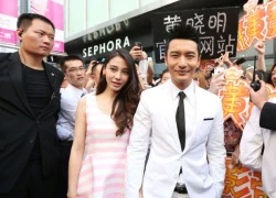 Angelababy, Huỳnh Hiểu Minh ngọt ngào sóng đôi