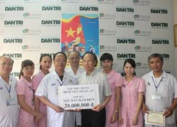 Bạn đọc Dân trí đã ủng hộ hơn nửa tỉ đồng "Tiếp sức ngư dân bám biển"