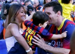 Bạn gái Messi từng là VĐV thể dục dụng cụ