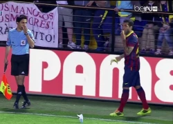 Ban tổ chức La Liga 'giơ cao đánh khẽ' vụ Dani Alves bị ném chuối