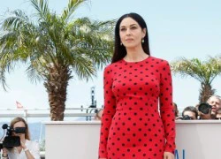 Biểu tượng sex Monica Bellucci lộ vẻ già nua tại Cannes