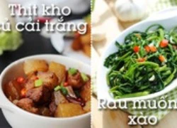 Bữa cơm mùa hè mát ruột mà dễ làm