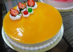 [Chế biến] - Bánh sinh nhật mousse xoài