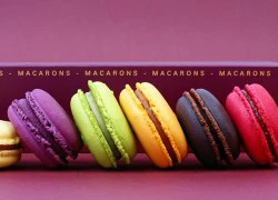 [Chế biến] - Bánh Violet macarons