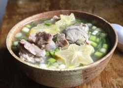 [Chế biến] - Canh bắp bò nấu khế chua