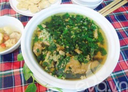 [Chế biến] - Canh cua mồng tơi