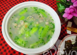 [Chế biến] &#8211; Canh mướp nấu hến