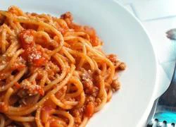 [Chế biến] - Mì Spaghetti thịt bò