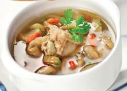 [Chế biến] - Món canh sườn củ cải muối