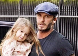 Công chúa út nhà Becks tóc dài nữ tính