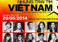 Dàn sao Việt quay MV &#8216;Những trái tim Việt Nam&#8217;