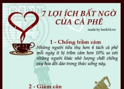 Điểm danh những lợi ích "bất ngờ" của cafe