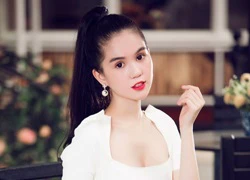 Diện "cây trắng" cuốn hút như Ngọc Trinh.