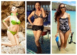 &#8216;Đỏ mặt&#8217; ngắm mỹ nhân tứ tuần showbiz Việt mặc bikini