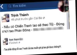 Hàng trăm cư dân mạng kéo đến đòi xử lý đối tượng nói năng 'phản động' trên Facebook