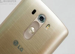 Hình ảnh thực tế LG G3 phiên bản Shine Gold tại Việt Nam