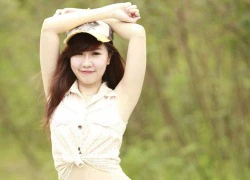 Hot girl Cầu Trường Rực Lửa tươi tắn trong sắc xuân