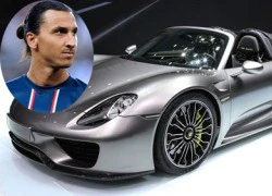 Ibrahimovic tậu siêu xe Porsche 918 Spyder