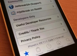 iOS 7.1.1 trên iPhone 5s đã bị jailbreak