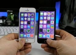 iOS hiển thị như thế nào trên màn hình iPhone 6?