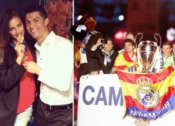 Irina Shayk tươi rói bên Cris Ronaldo trong lễ ăn mừng chiến thắng