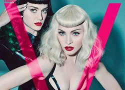 Katy Perry và Madonna đọ vẻ nóng bỏng