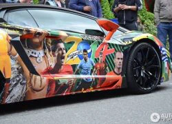 Lamborghini Aventador in hình Ronaldo, Messi đón World Cup