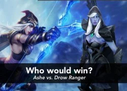 Liên Minh Huyền Thoại Ashe vs DOTA 2 Drow Ranger: Ai sẽ là người chiến thắng