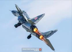 Màn solo độc đáo của MiG-29 tại triển lãm hàng không ở Đức