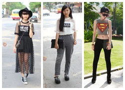 Miền Bắc "lăng xê" áo in chữ, miền Nam lại "trung thành" với crop-top