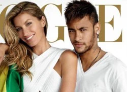 Neymar "gần gũi" với siêu mẫu Gisele Bundchen trên Vogue