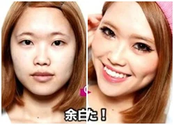 "Ngã ngửa" trước ma thuật make up "vịt hóa thiên nga" của thiếu nữ Nhật